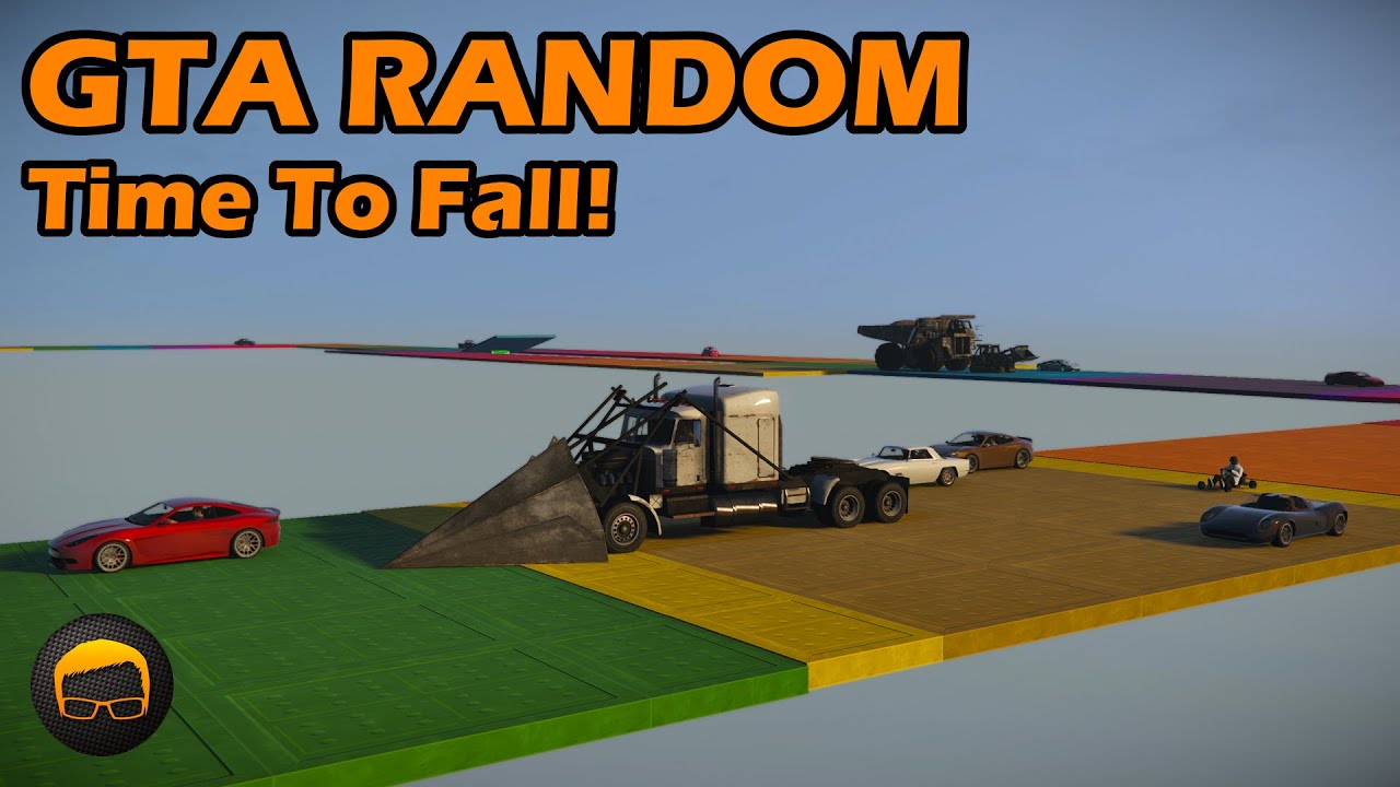 Painbow Road Is Back! Now With Extra Randomness - GTA 5 Random Racing