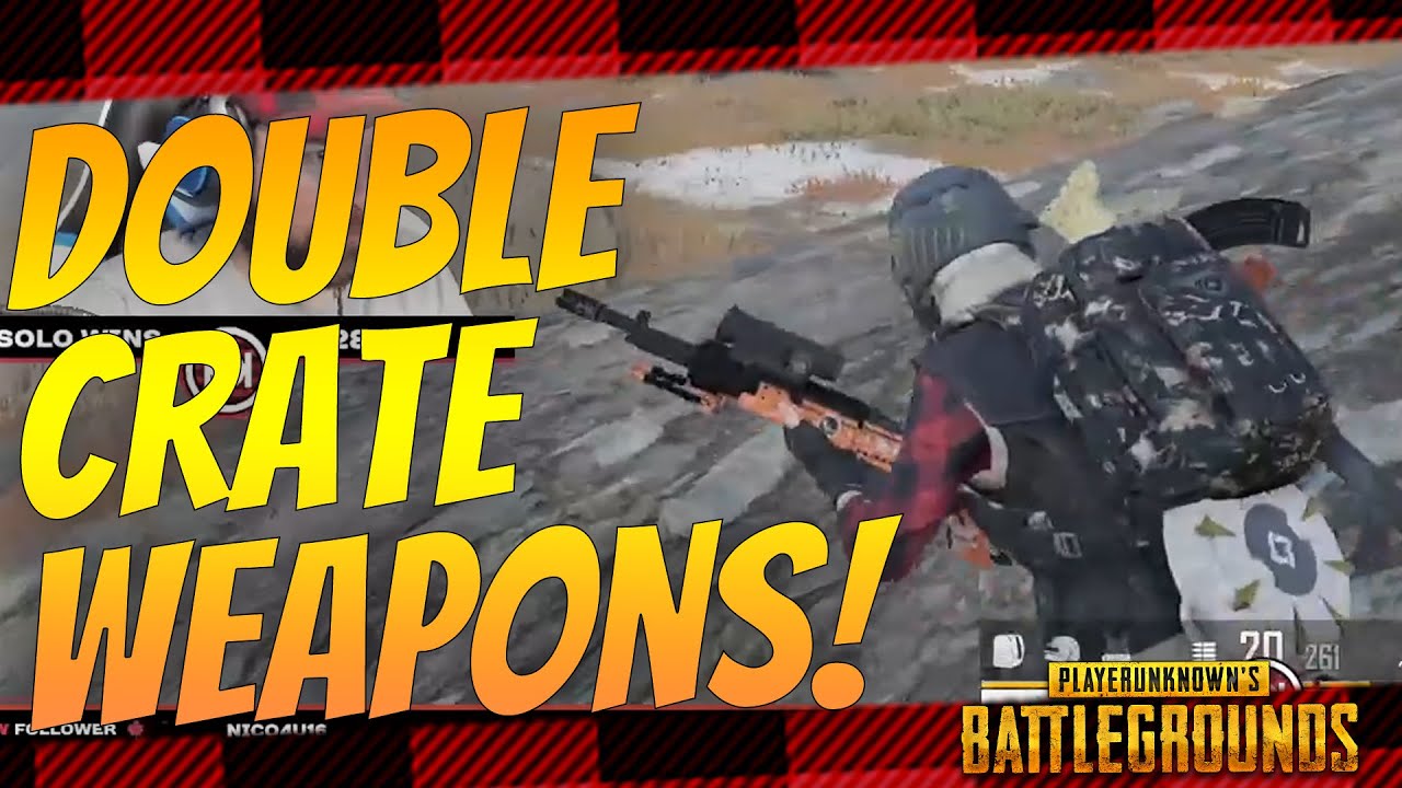 XBOX PUBG - Unstoppable Double Crate Gun Game ! Top Ranked Feyd101