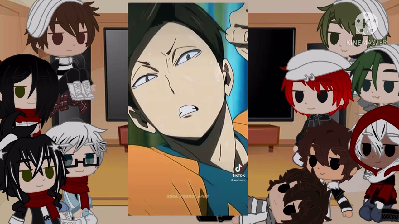 Haikyuu kids react to their parents ( captain edition) part 2/? Reloaded