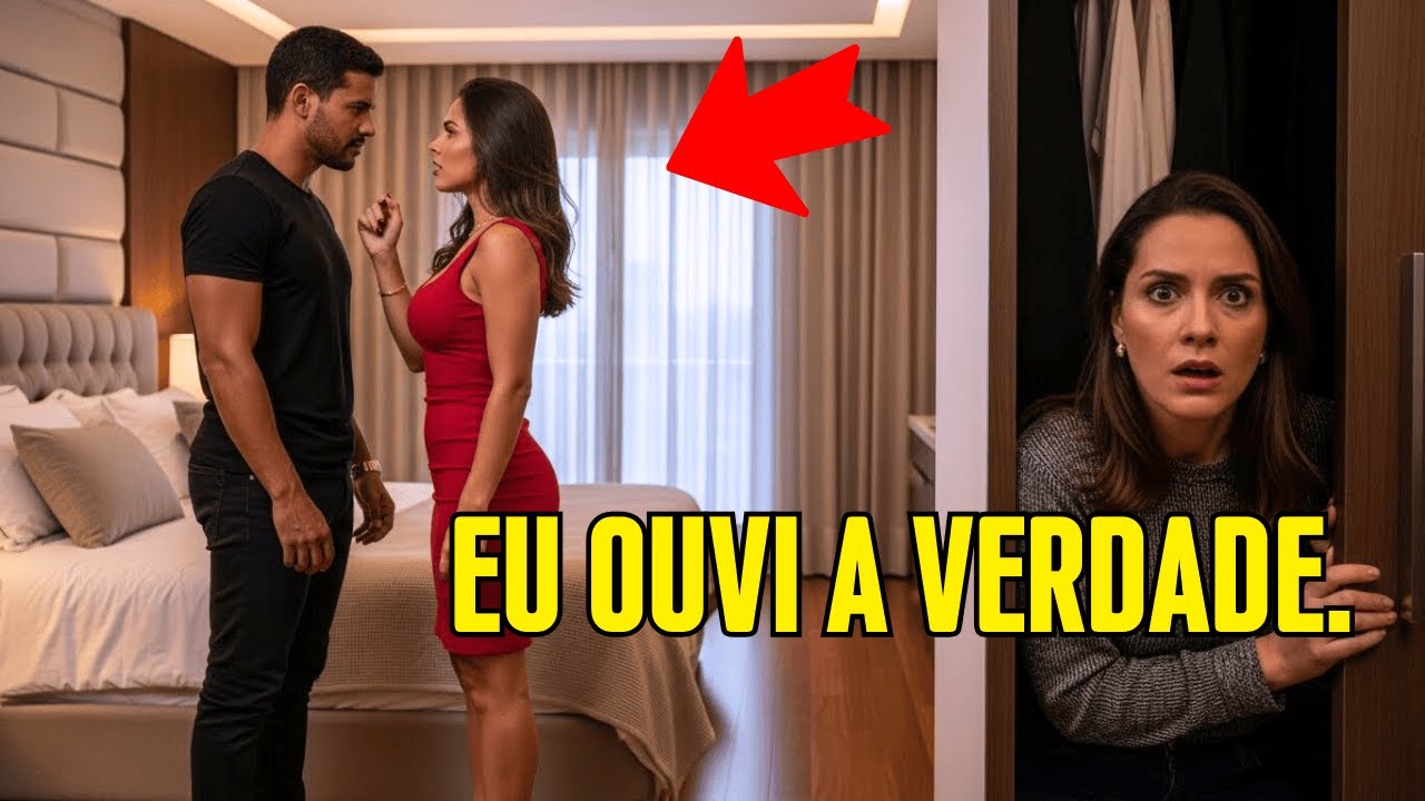 Ela se ESCONDEU no GUARDA-ROUPA — o que ouviu no QUARTO destruiu o MARIDO