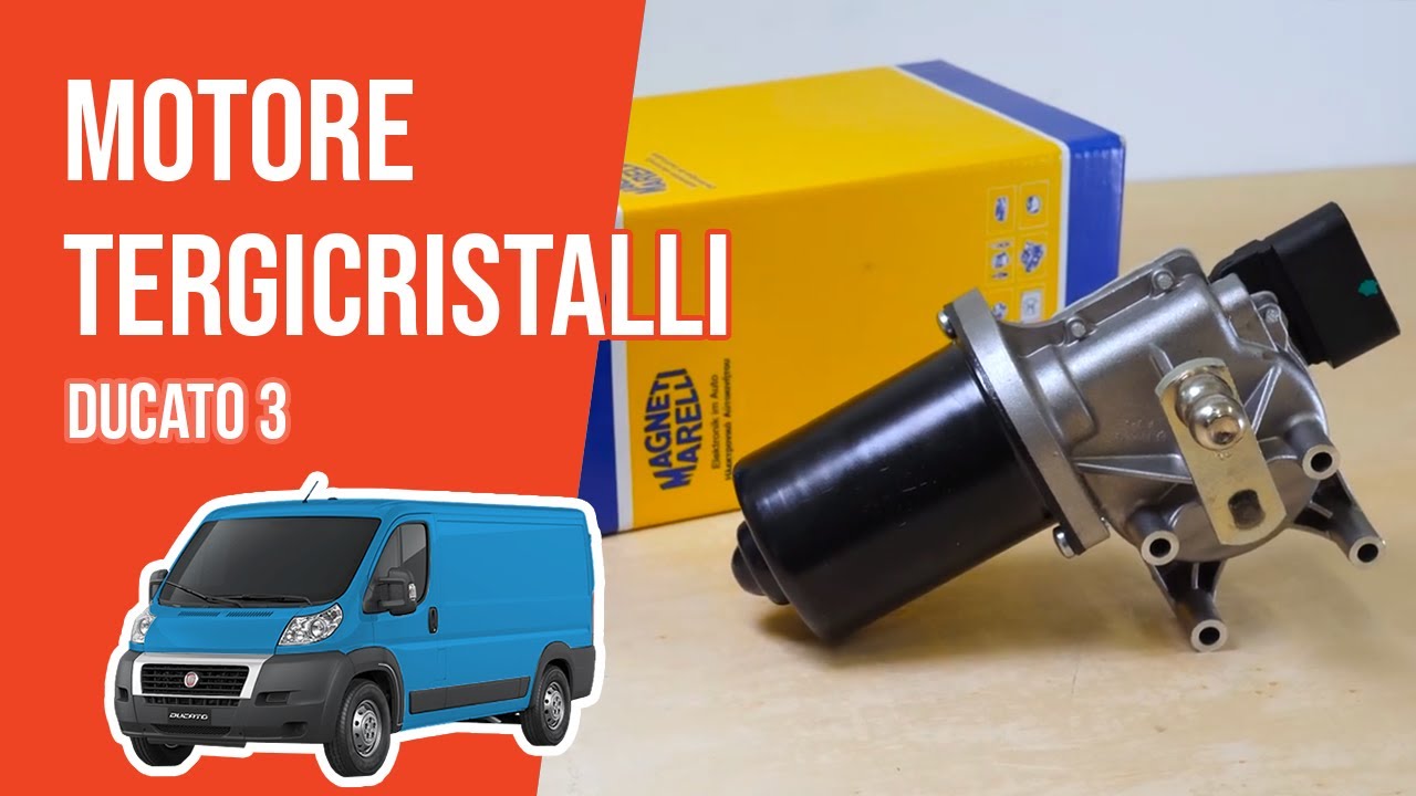 Sostituzione motore tergicristalli Ducato 3 🌧