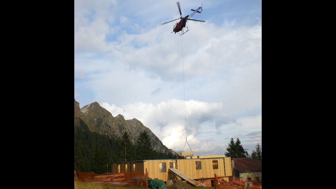 Costruzione rifugio Hochgang | Bau Schutzhaus Hochgang