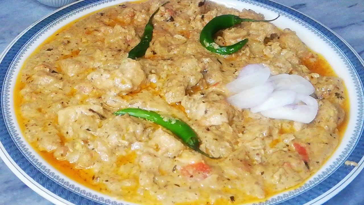 Chicken Malai Handi - Murgh Malai Handi - Creamy Chicken Recipe - Boneless Chicken Gravy Recipe