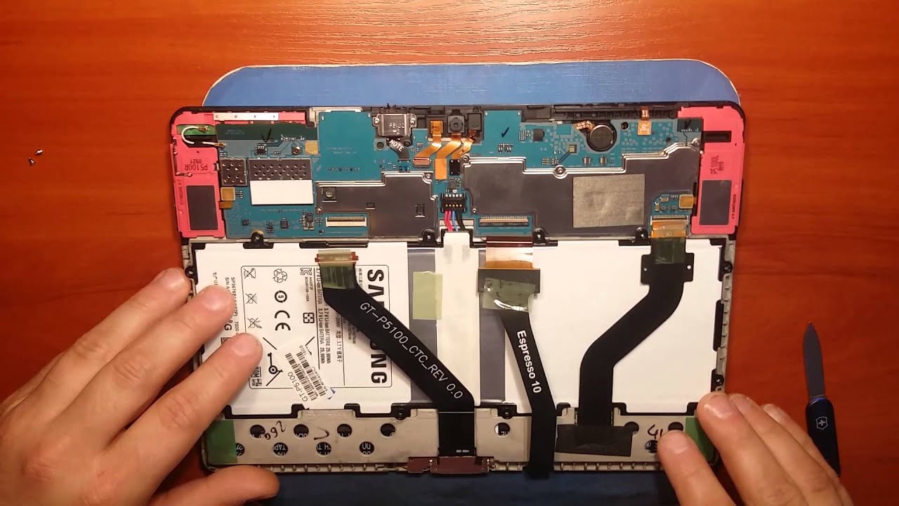 Samsung Galaxy Tab 2 10.1 GT-P5100  Battery Replacement