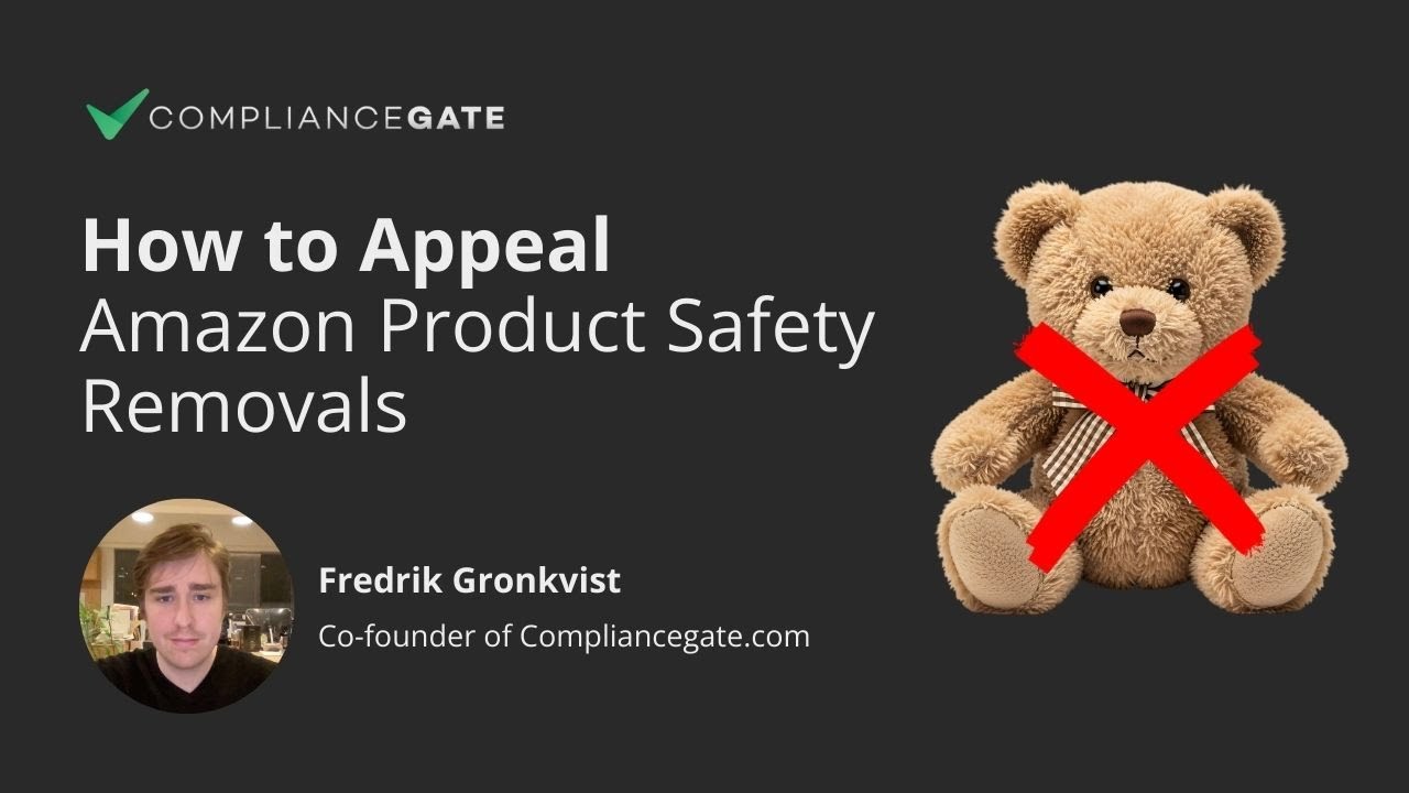 How to Appeal Amazon Product Safety Removals