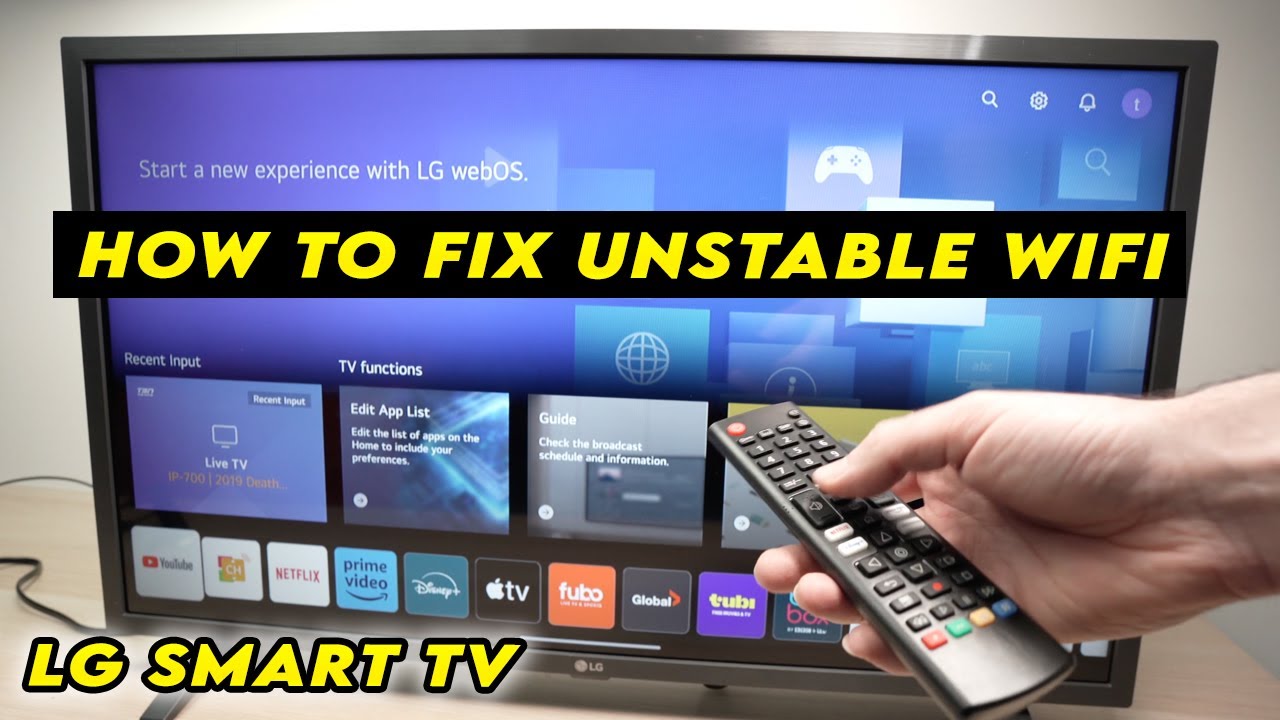 LG Smart TV: How to Fix Unstable Wi-Fi Connection