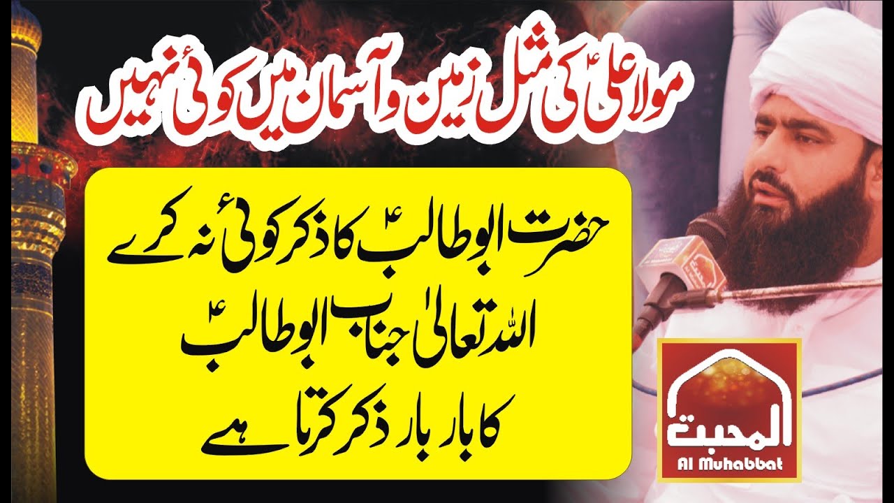 Azmat e Mola ALi and Hazrat Abu Talib (A.S) - 10 Muharam Bayan by Syed Tayyab Shah Gillani (PART 03)