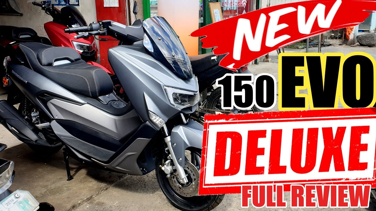 THE NEW EVO DELUXE 150 MAXI SCOOTER NG MOTOPOSH