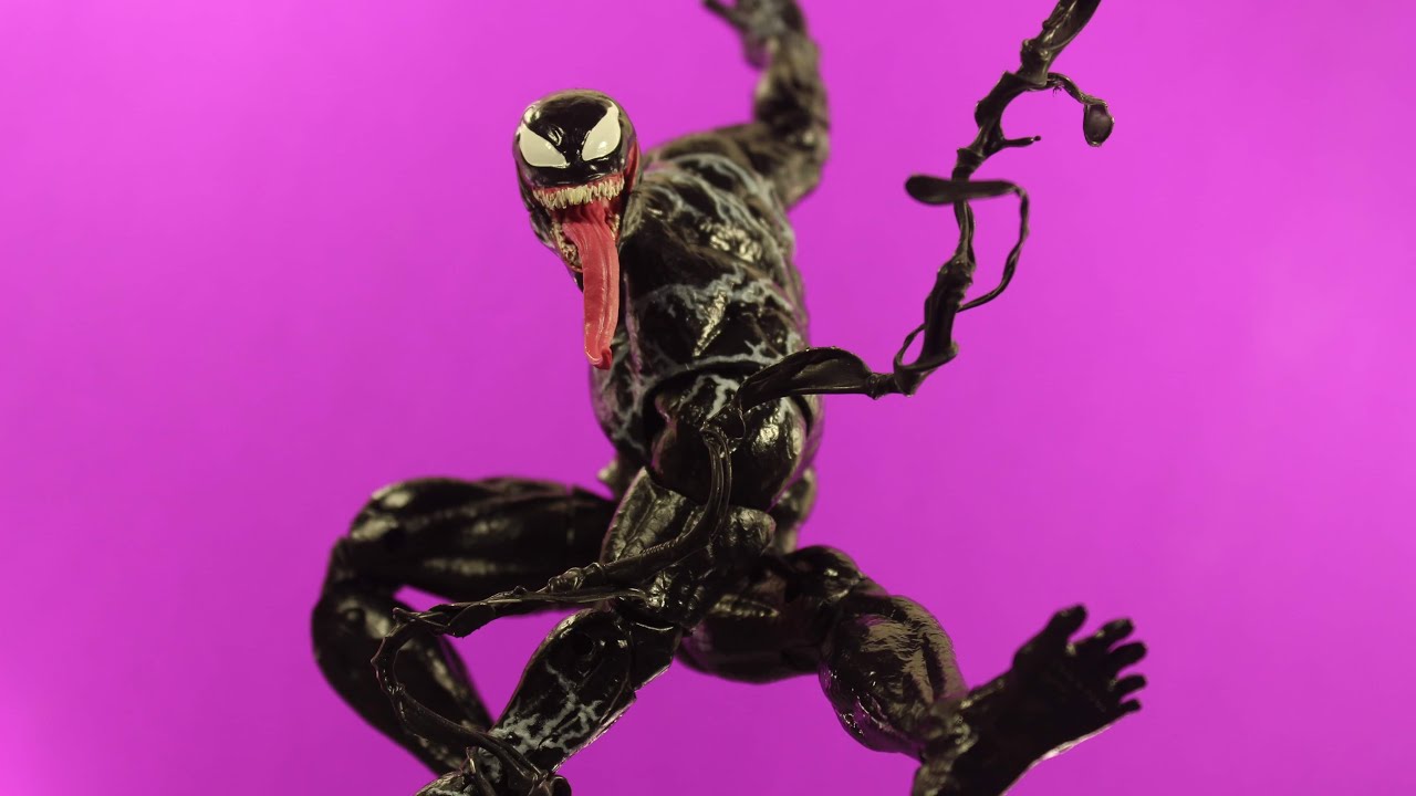MARVEL LEGENDS VENOM MOVIE-VENOM WAVE 2020 (VENOMPOOL BAF SERIES) ACTION FIGURE REVIEW