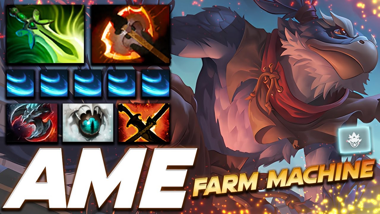 AME KEZ - Farm Machine - Dota 2 Pro Gameplay [Watch & Learn]