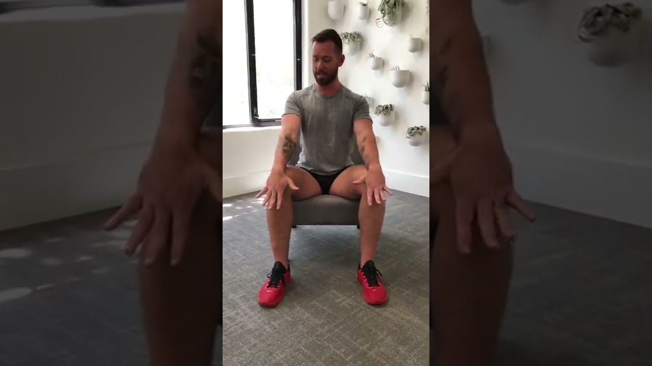 3 Best Core Moves While Sitting #shorts