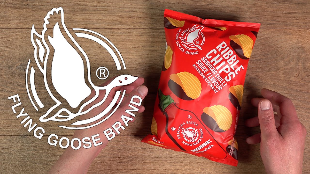 Sriracha Chilli Sauce Chips [Flying Goose]