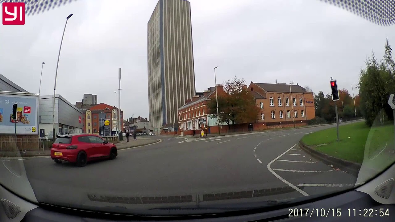 Leicester St.Georges Retail Park turning right to A47 Humberstone Road