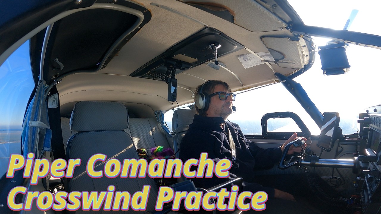 Индивидуальная тренировка в условиях бокового ветра | Работа по схеме Gulf Shores в седле Piper C...