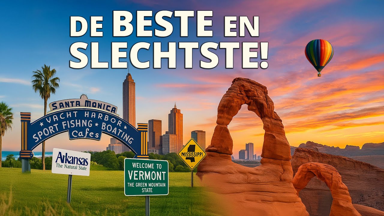 De 50 Staten van de VS UITGELEGD! | Deel 5/5