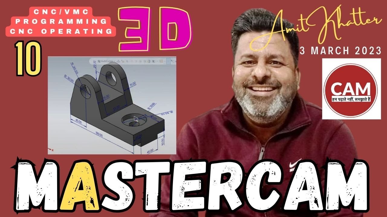 Mastercam 2024 Drafting from 3d model | drafting in mastercam 2024 tutorials in hindi for beginners
