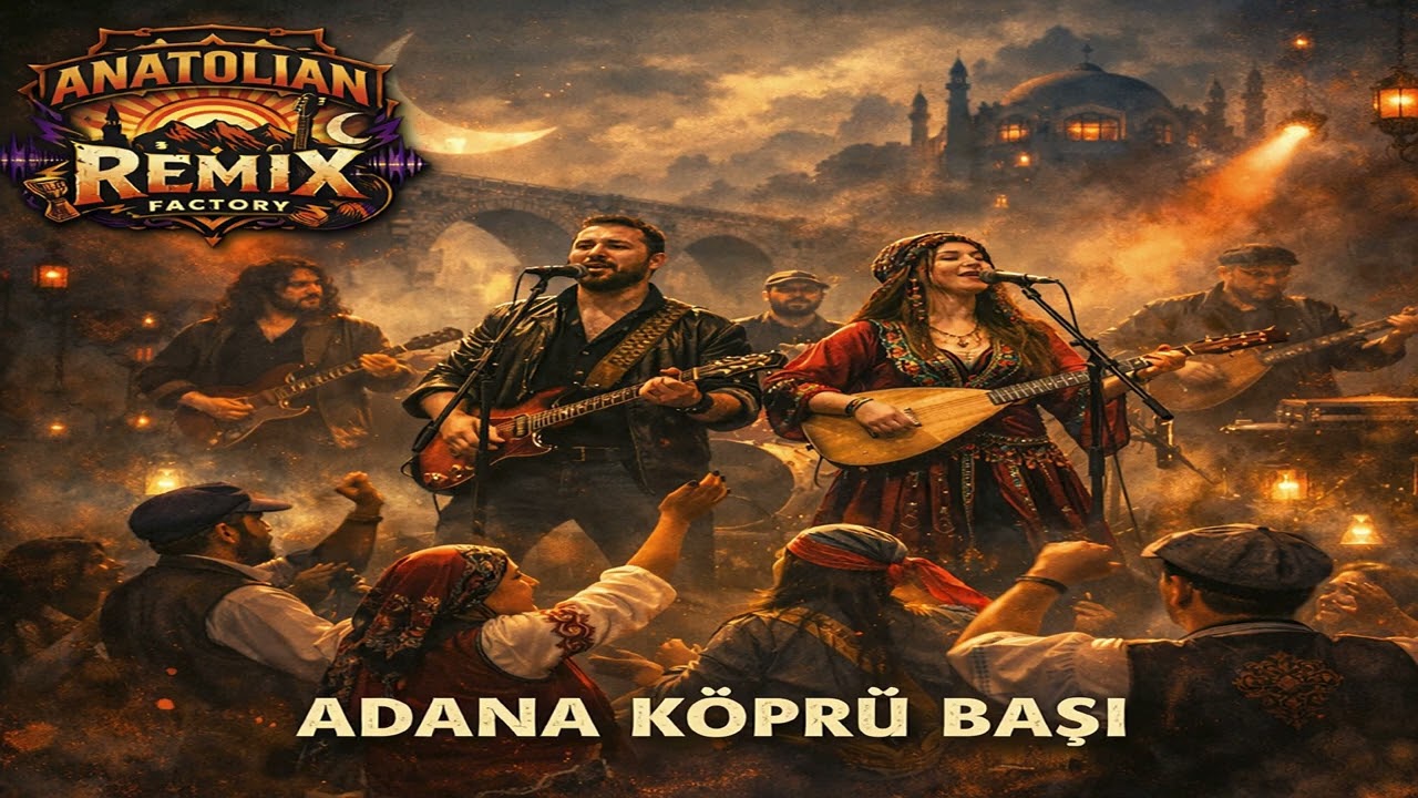 ADANA KÖPRÜ BAŞI | Anatolian Remix Factory | Anadolu Rock Remix | Dark & Epic Folk Rock
