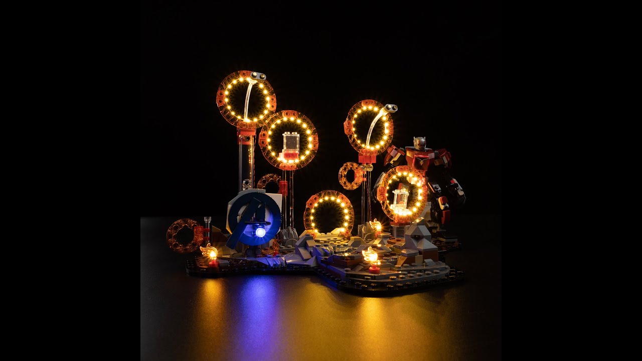 Lego Avengers: Endgame Final Battle 76323 Light Kit