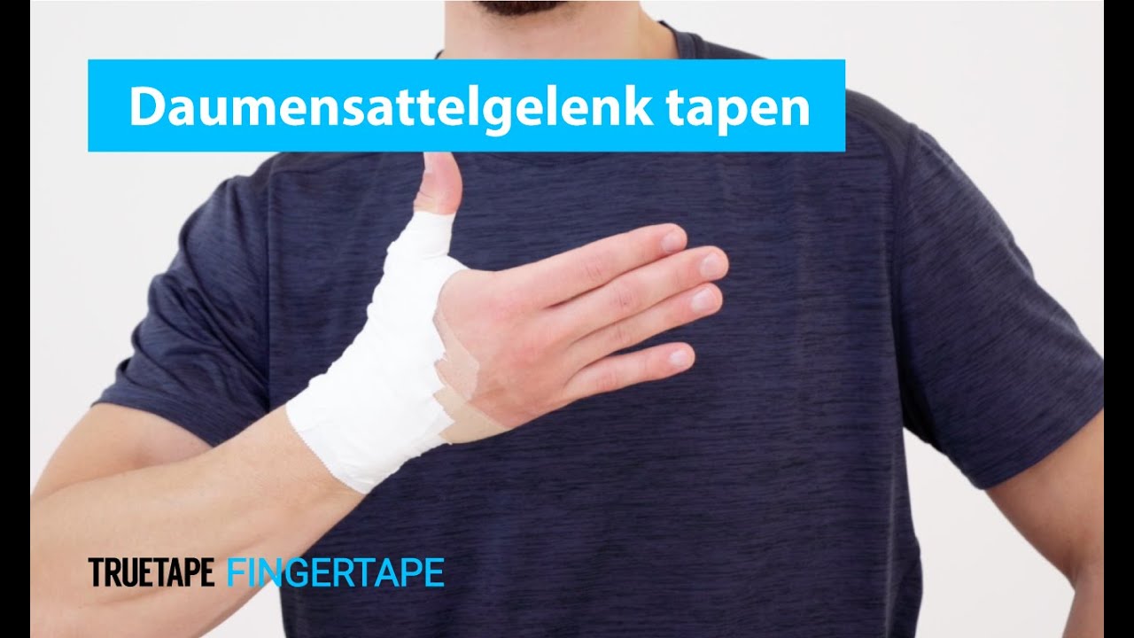 TRUETAPE&reg;: Daumen tapen | Anleitung mit dem Sporttape