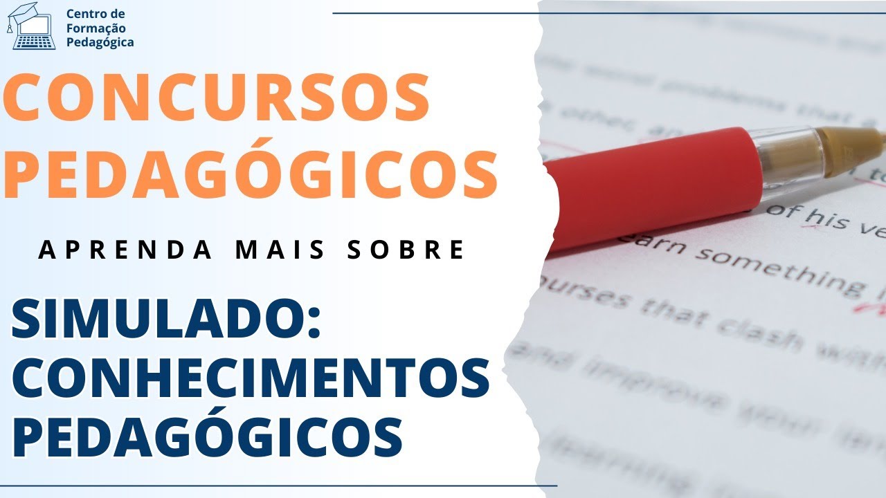 Simulado Conhecimentos Pedagógicos