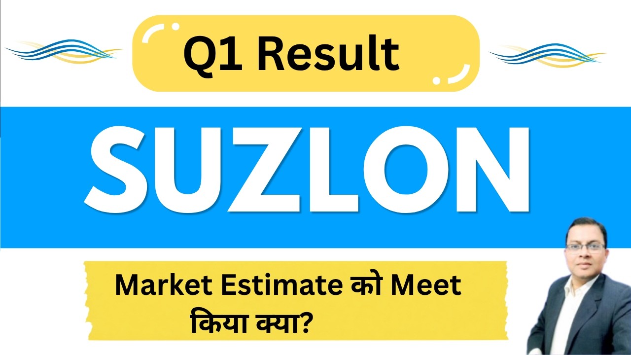 Suzlon q1 result 2027 I Suzlon share result today I Suzlon Energy share crash reasons I SUZLON SHARE