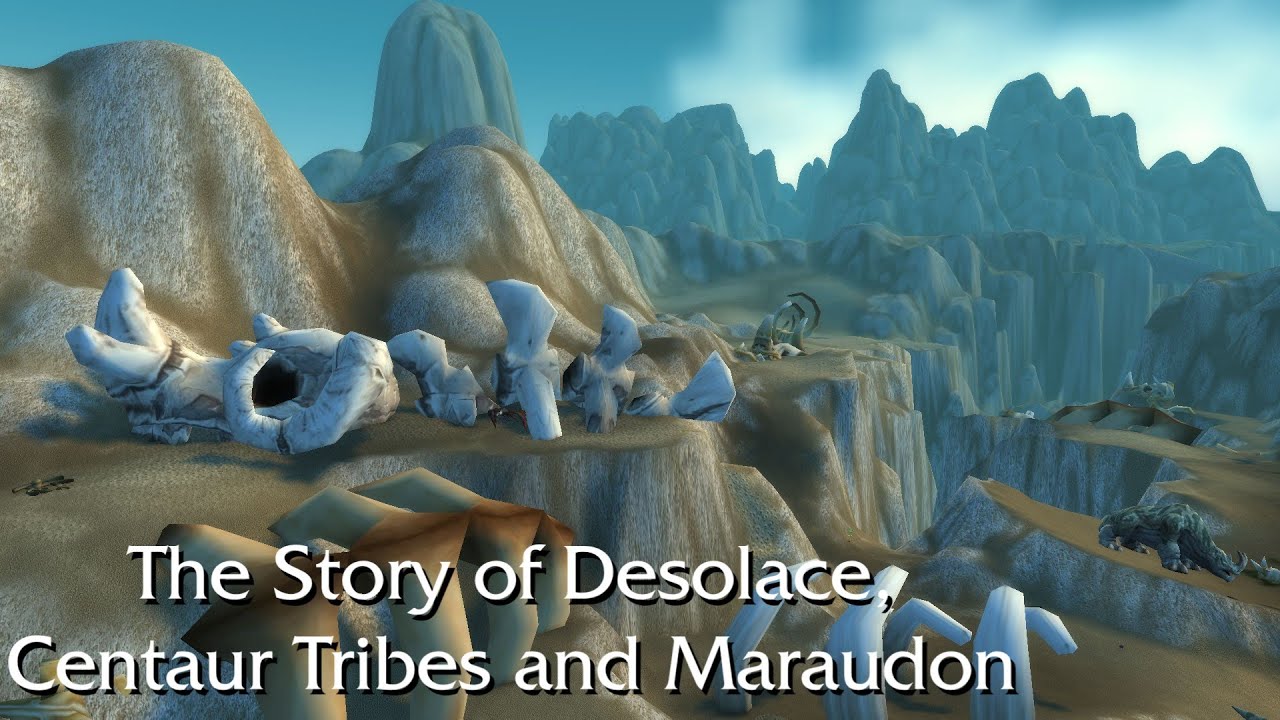 Why is Desolace so... Desolate? (Story of the Centaur Tribes and Maraudon) - World of Warcraft Lore