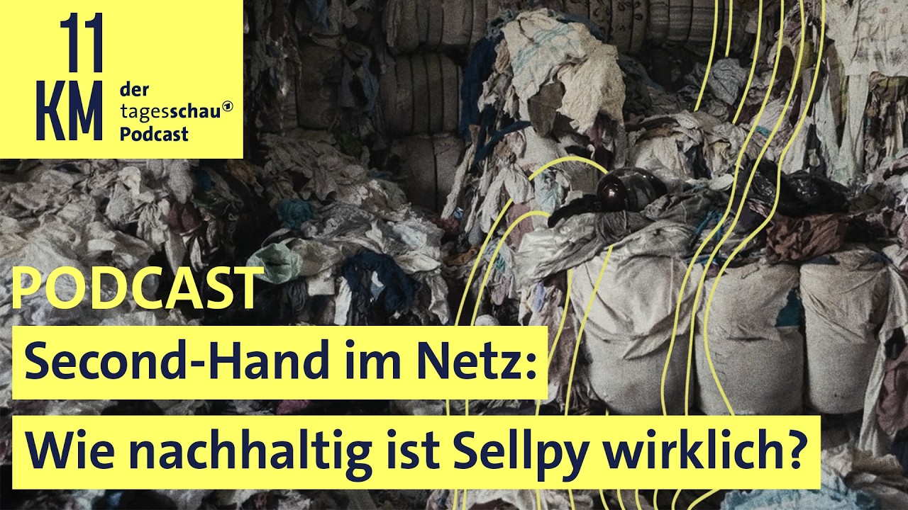 Second-Hand im Netz: Wie nachhaltig ist Sellpy wirklich? I 11KM - der tagesschau-Podcast