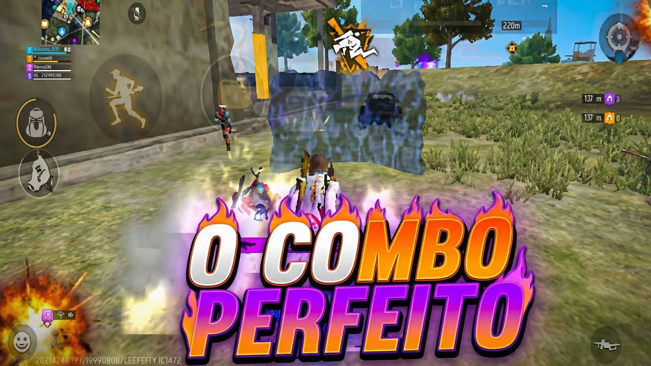 USEI O COMBO PERFEITO NO FREE FIRE! OLHA O RESULTADO😱🏆 