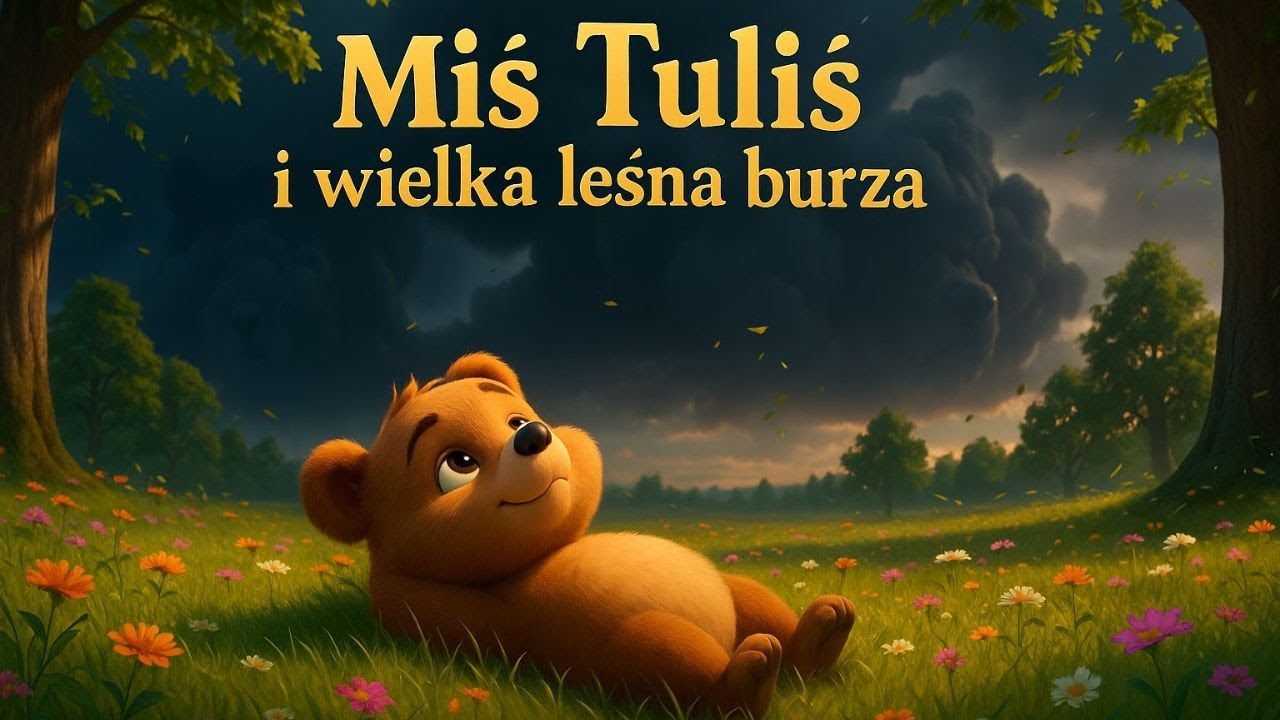 Miś Tuliś i wielki leśny koncert | Bajka o lęku przed burzą | Audiobook dla dzieci