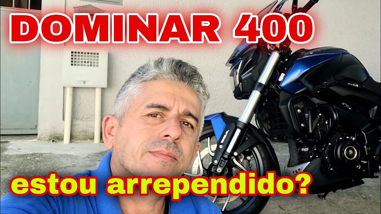 Dominar 400 ap&oacute;s 1300 kms rodados,  estou arrependido?? Motocar Oficial 