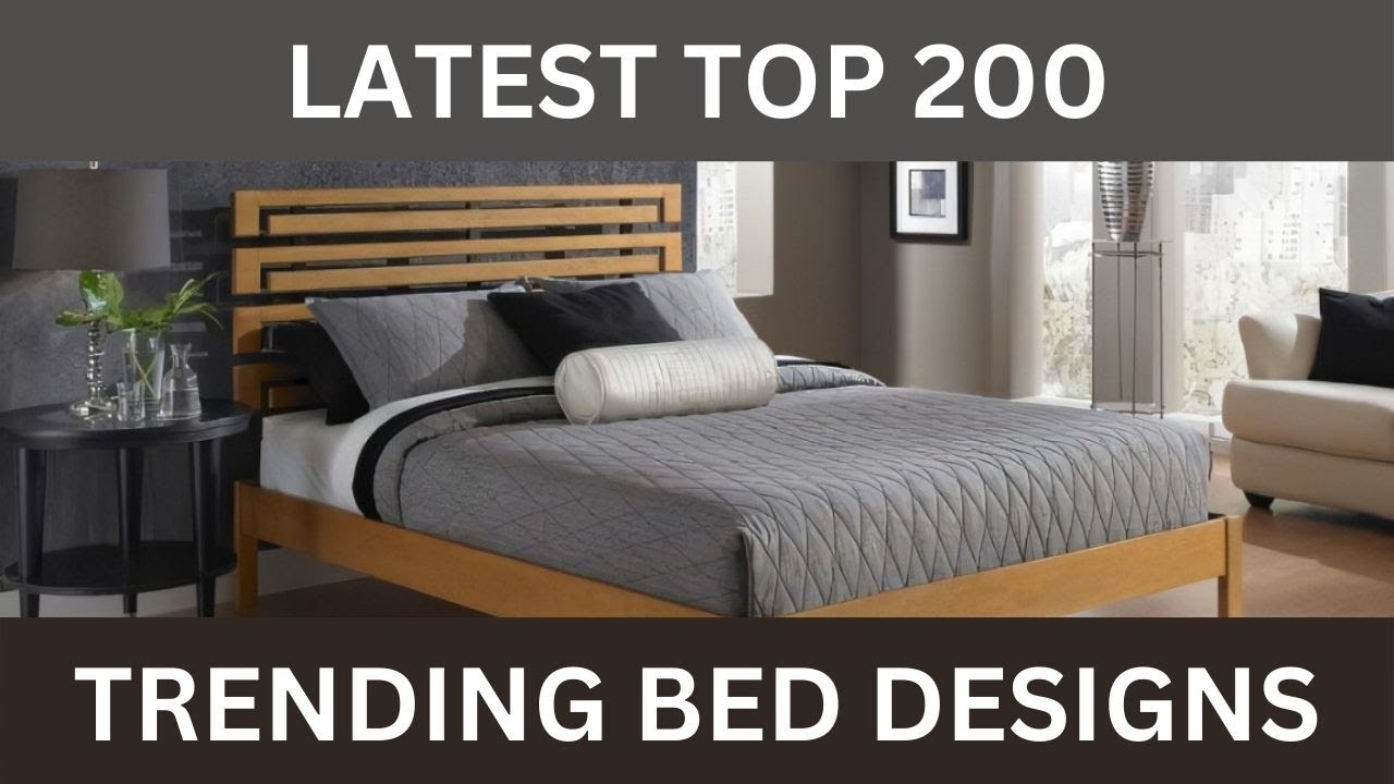 Top Bed Designs | Wooden Latest Bed Designs @watchthrough #bed #bedrooms #design ​#viral