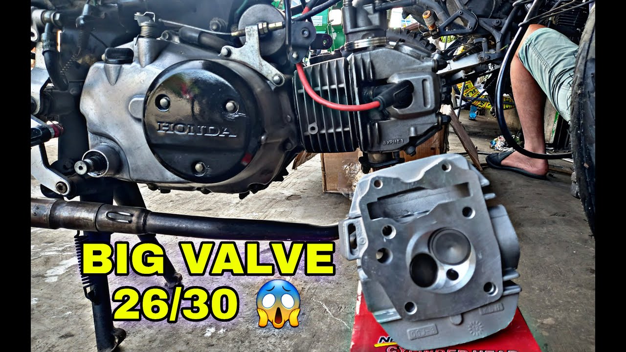 Mamaw set Big valve 26/30 on XRM 147cc
