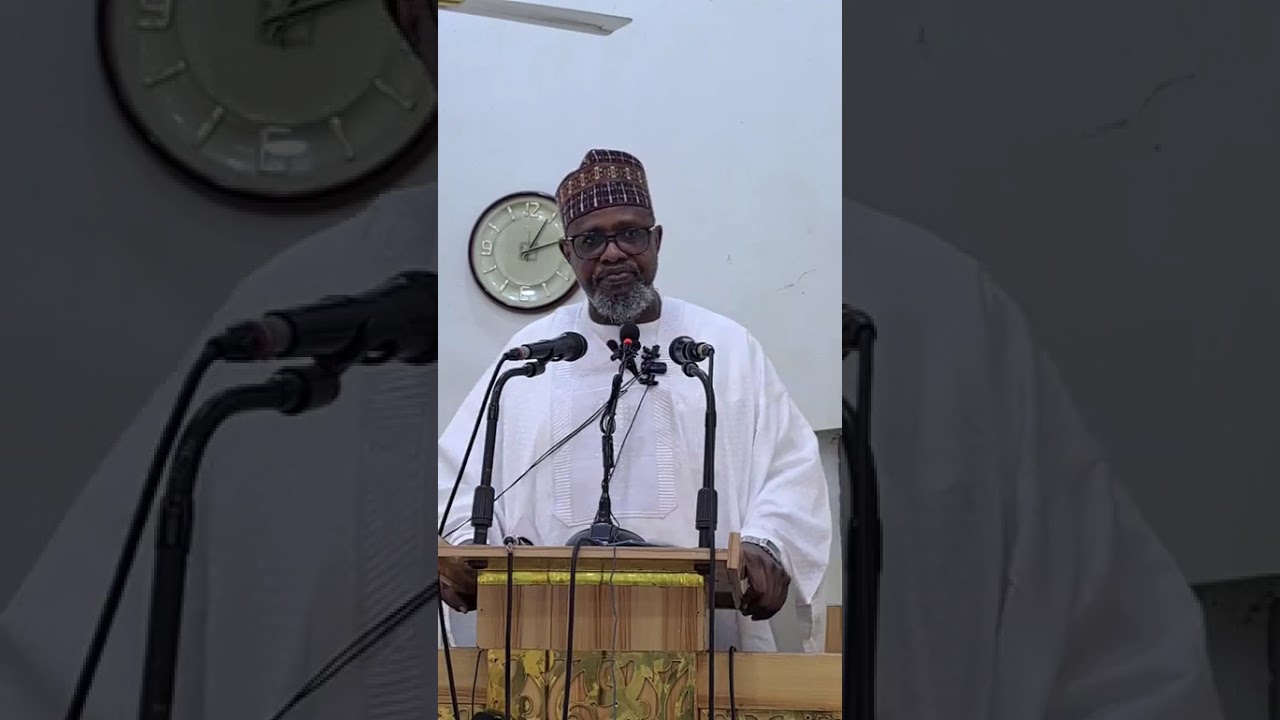 Huduba Sallar Juma'a Daga Prof Muhammad Sani Umar Rijiyar Lemo