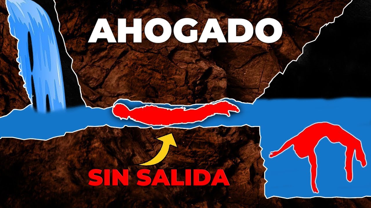 Cuando una cueva claustrofóbica termina inundándose