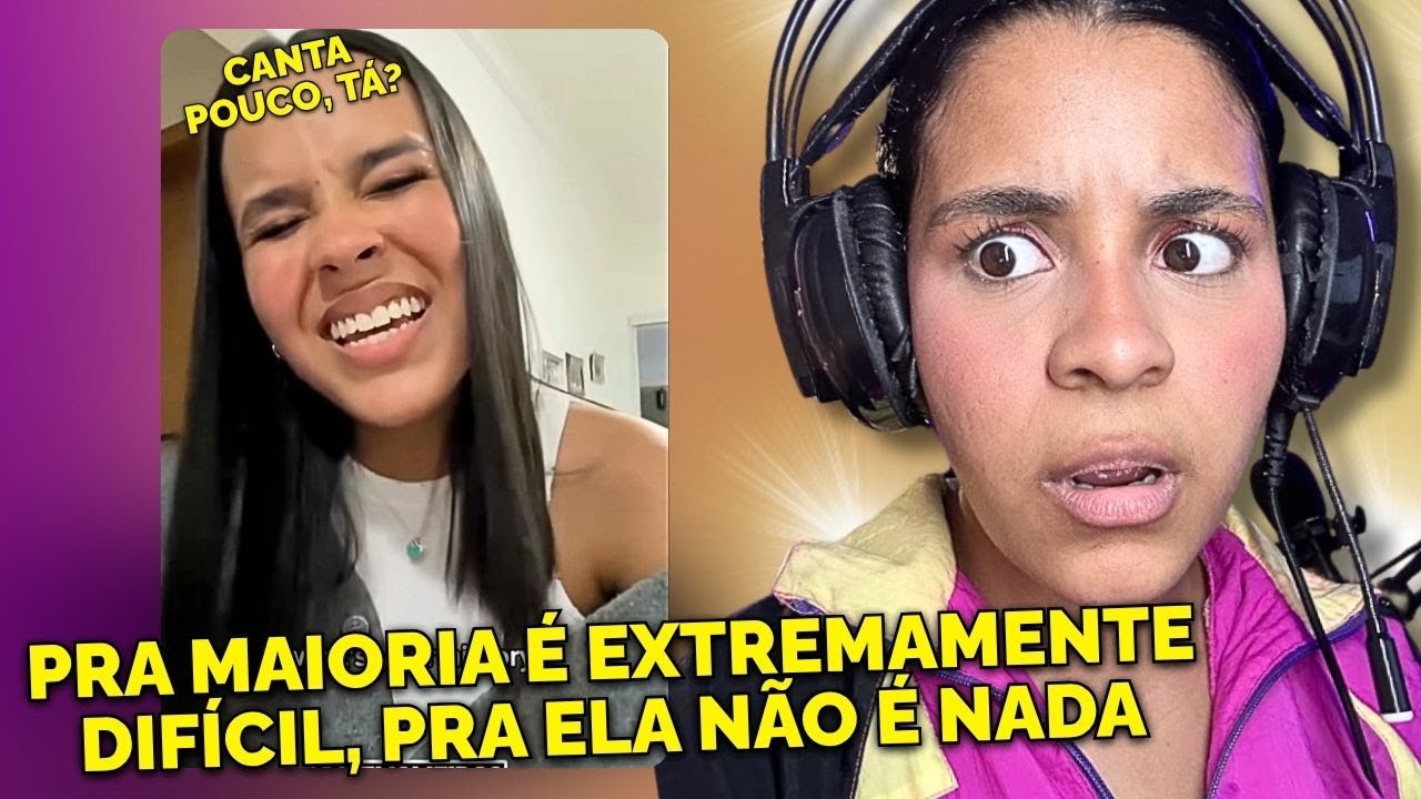 PROF DE CANTO REAGINDO A CANTORES DA P&Aacute;GINA MELISMEIROS