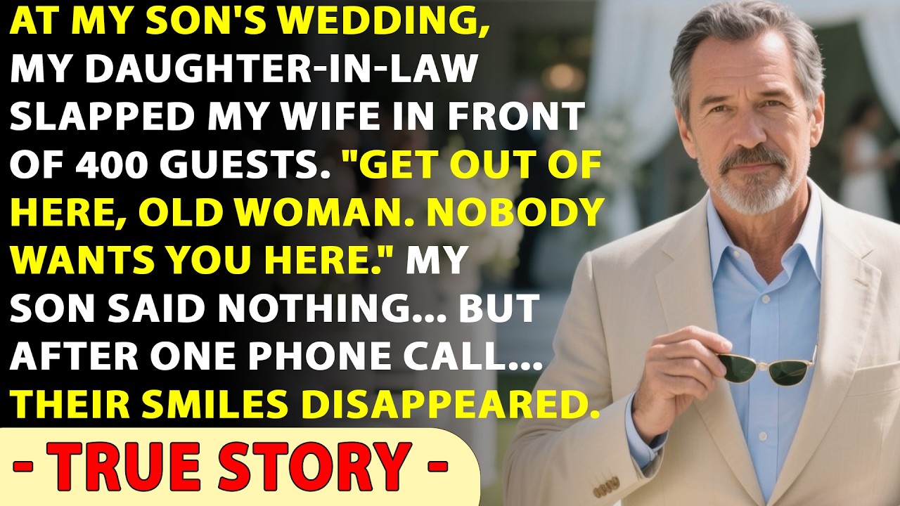 At My Son&rsquo;s Wedding, My Daughter In Law Slapped My Wife And Said, &ldquo;Get Out, Nobody Wants You Here &rdquo;