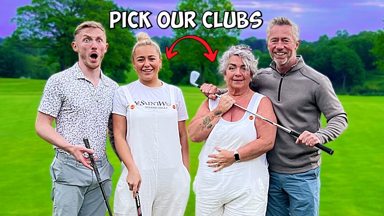 Our Wives Caddied for us with Zero Golf experience | Neil Vs Nile Wilson