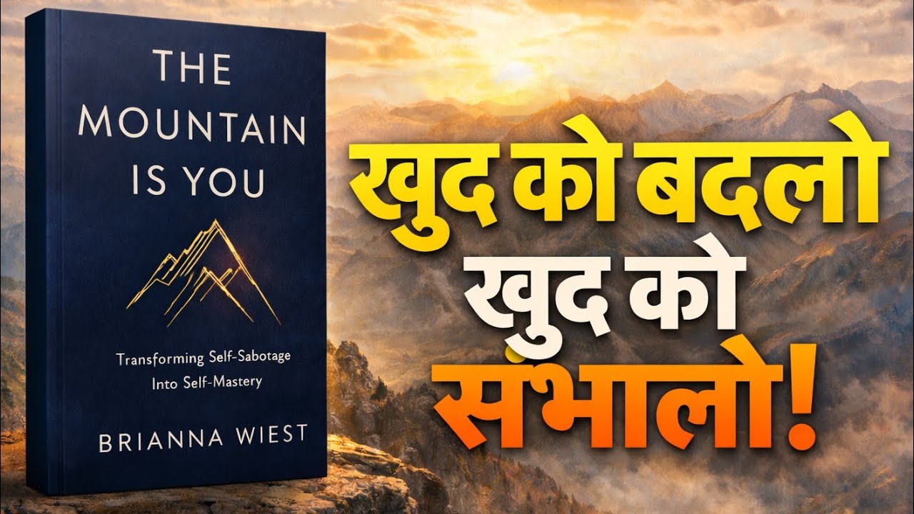 The Mountain Is You by Brianna Wiest |BOOK SUMMARY IN HINDI | AUDIOBOOK