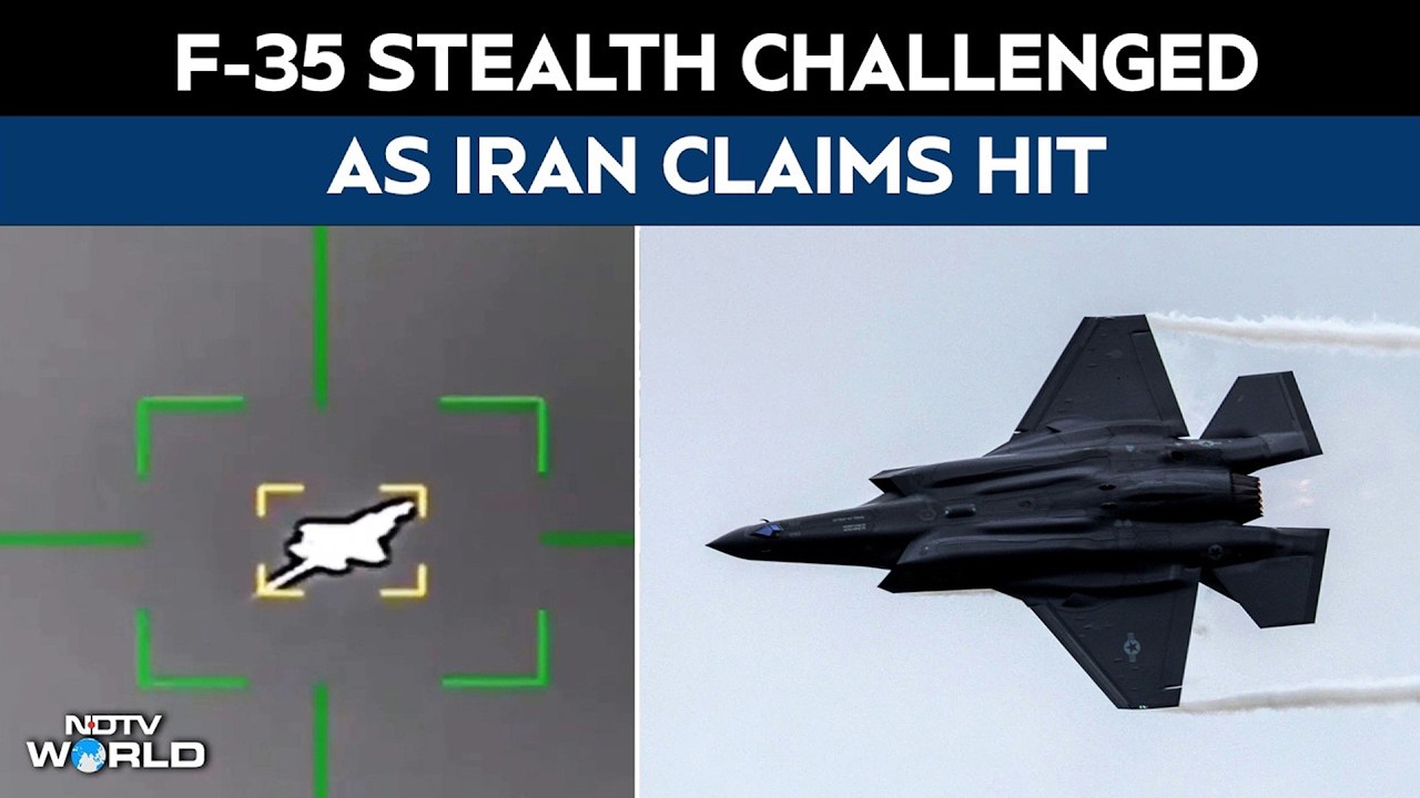 Iran Hits F35 News | The Myth Of Stealth: Iran Puts US' Prized F-35's Name To The Test