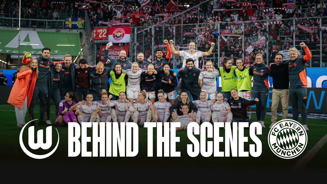 Sieg im Topspiel! Behind the Scenes: Wolfsburg - Bayern 🔴⚪