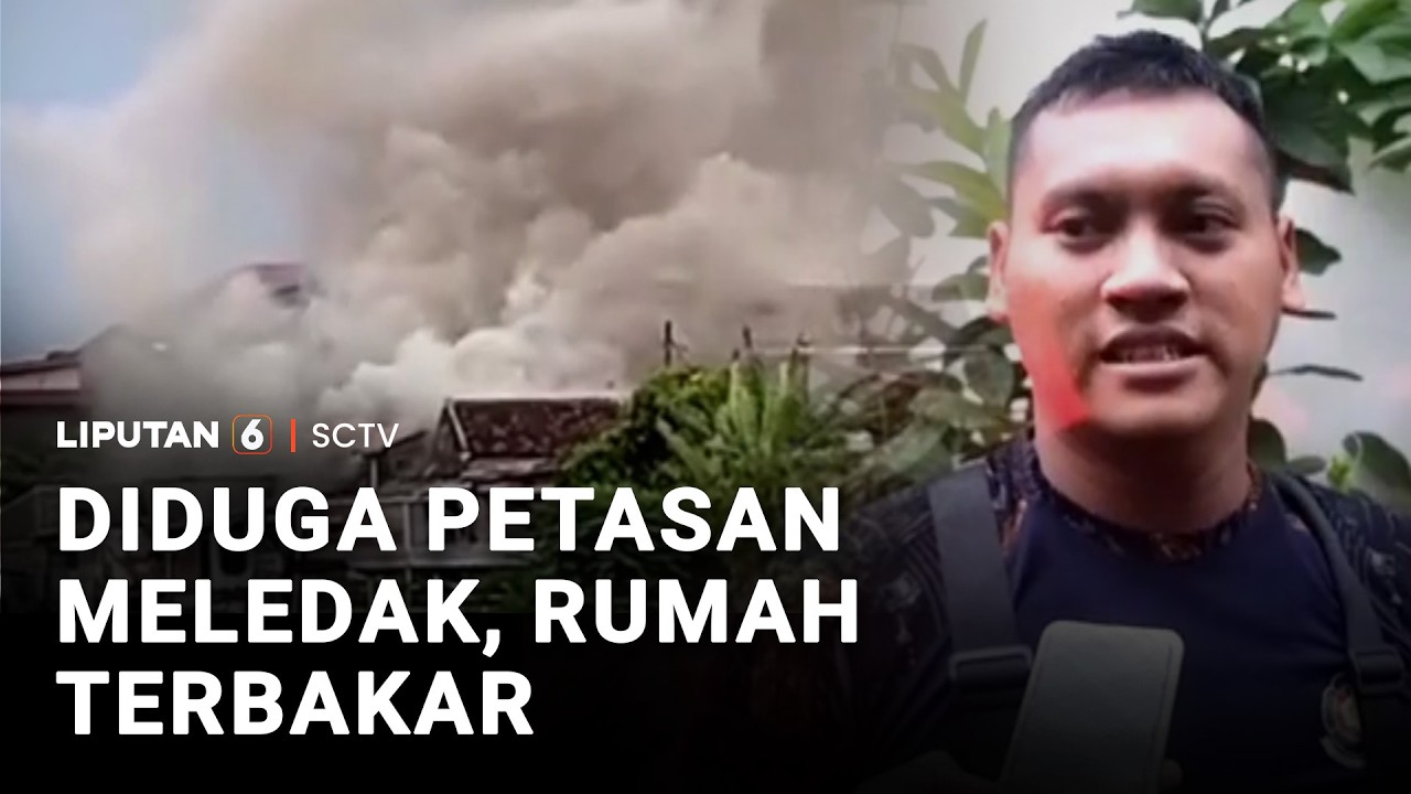 Diduga Akibat Petasan Meledak, Sebuah Rumah Terbakar | Liputan 6