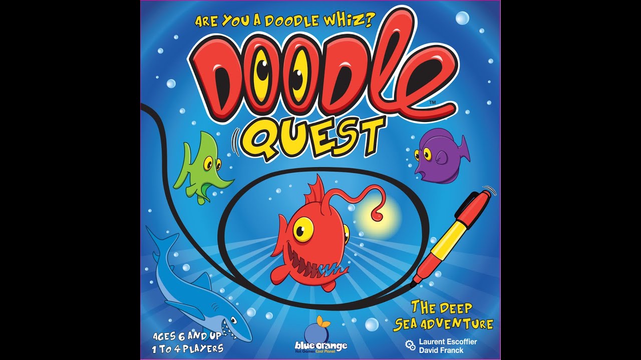 Doodle Quest overview - Gen Con 2014