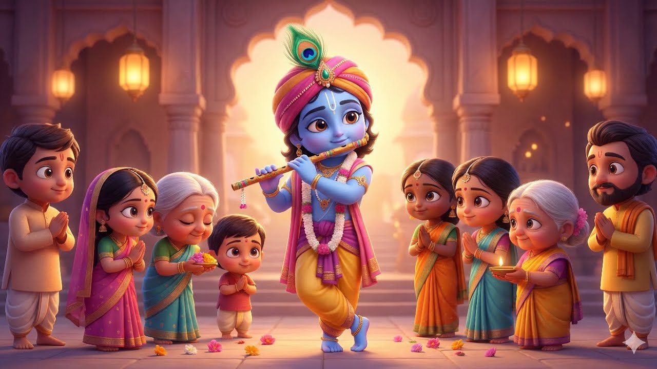 श्री कृष्णा हरे मुरारी प्यारा भजन । Shri Krishna Hare Murari | Devotional Krishna Bhajan