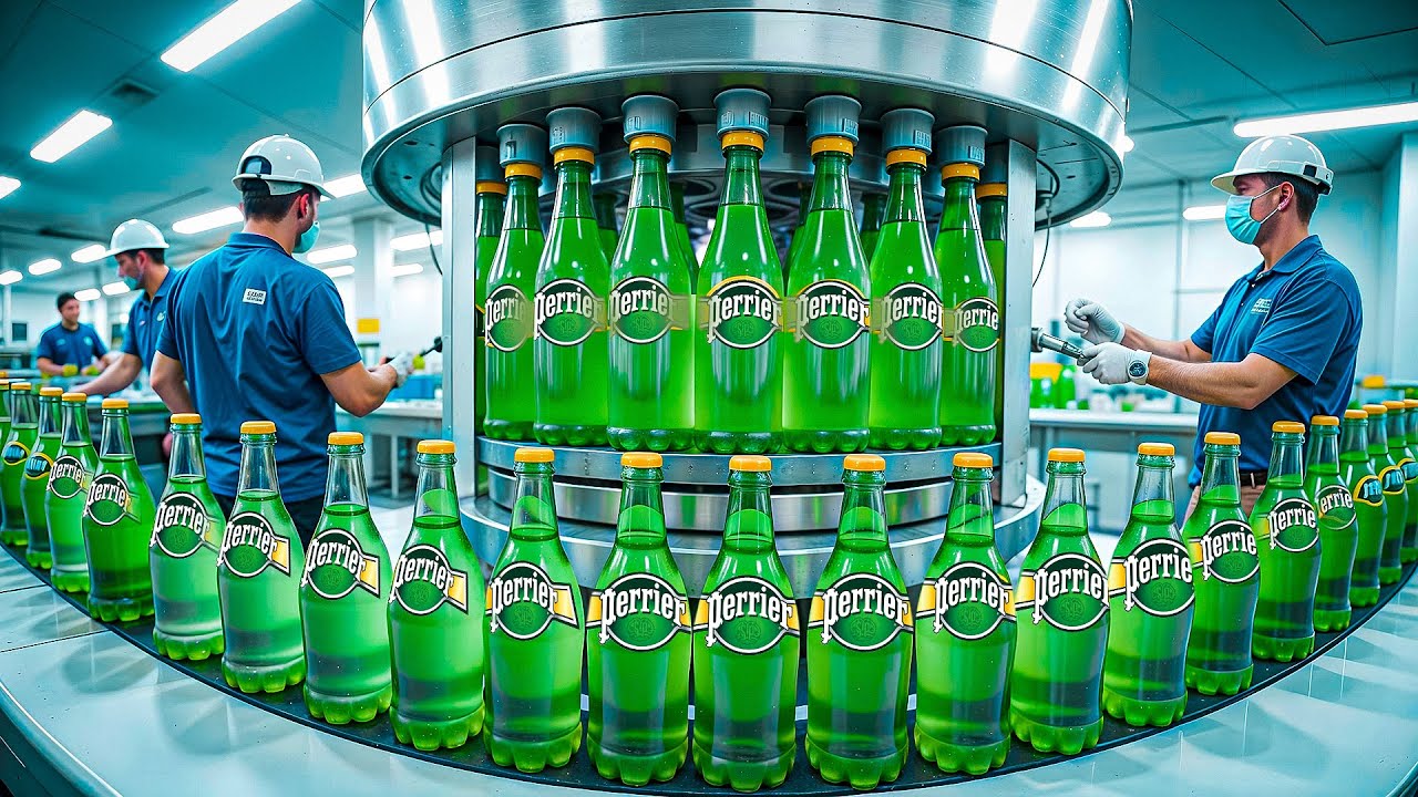 &iquest;C&oacute;mo se Fabrica La Perrier? | La Famosa AGUA con GAS