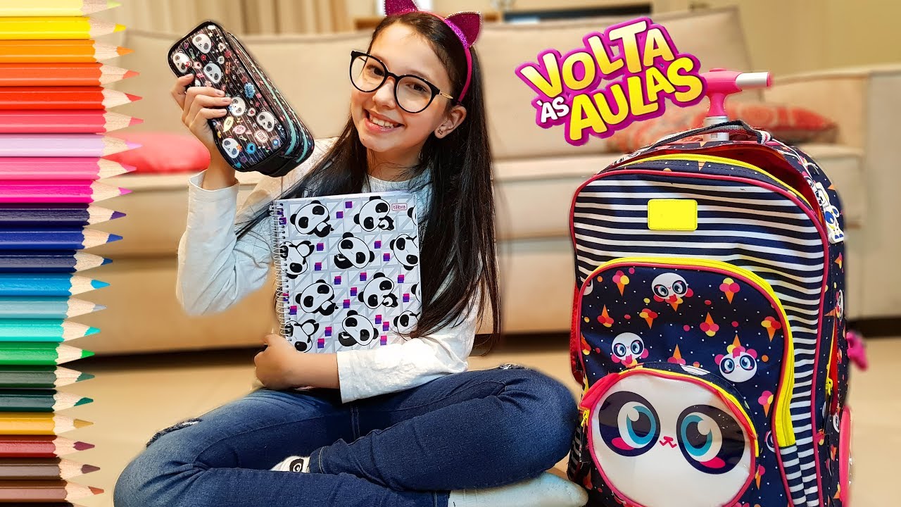 MEU MATERIAL ESCOLAR 2018 RENOVANDO NO MEIO DO ANO!! | Luluca
