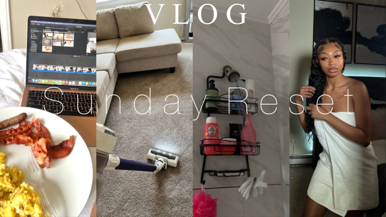 SUNDAY RESET VLOG: SUMMER EDITION | CLEANING, COOKING & PREPPING FOR THE WEEK | AVA GALORE