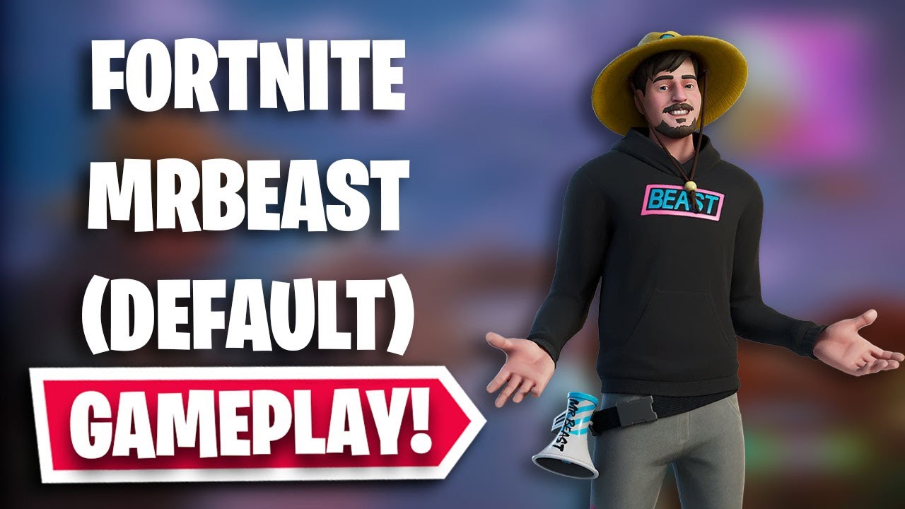 MRBEAST (DEFAULT) Gameplay in Fortnite | Fortnite x MrBeast