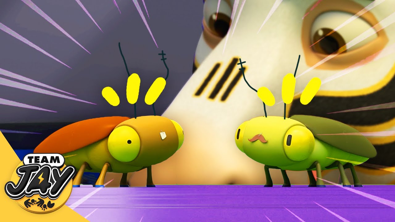 🐛🎂 SERANGGA ROBOT & KUE RAKSASA?! Petualangan Tergila Team Jay! 🎉 Video untuk Anak-anak 🌟