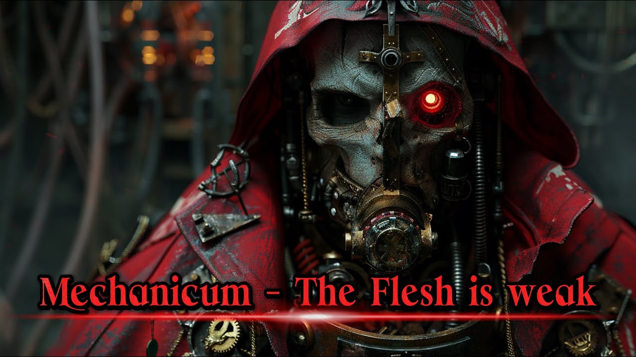Adeptus Mechanicus - The Flesh is weak | Industrial Metal |Warhammer 40K inspired Fan Song