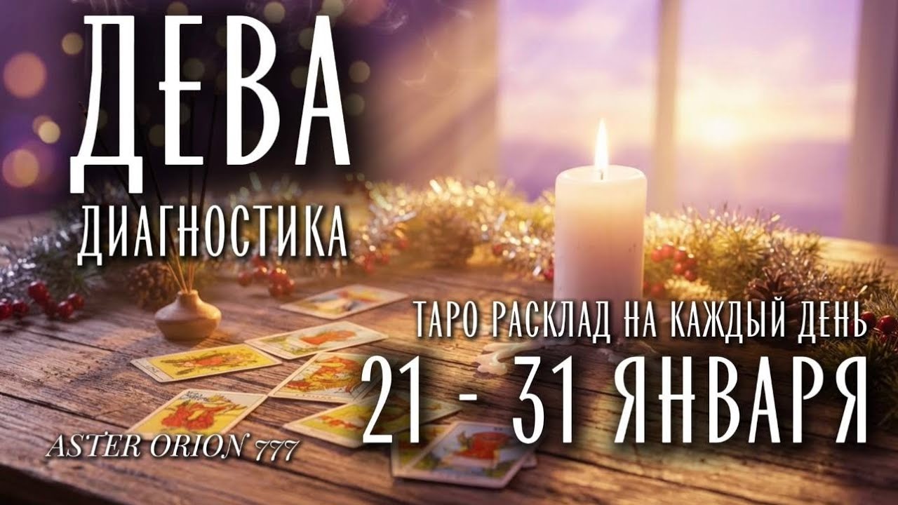 ♍️ ДЕВА ❄️ 21 - 31 Января 2026 ❄️ Что Вас ждёт?